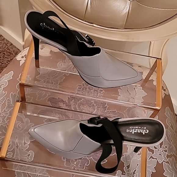 Charles by charles david Slingback Mules - Picture 2 of 16